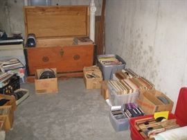 Tons of Record albums