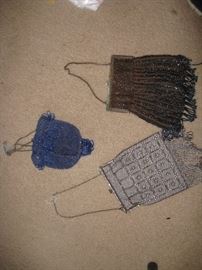 Vintage beaded purses