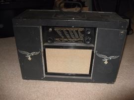 WWII Service radio - Germany with swastika 