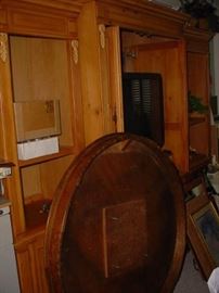 Various table tops  bases, curios, and more