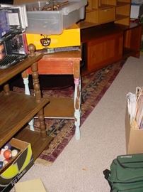 Old rugs are everywhere