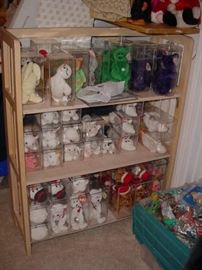 Original Beanie Babies with sealed tags and plastic boxes...MANY OF THE THESE