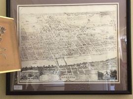 Brides eye map of 1890 Augusta
