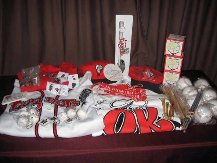 Lansing LugNuts Collection, many autographed.