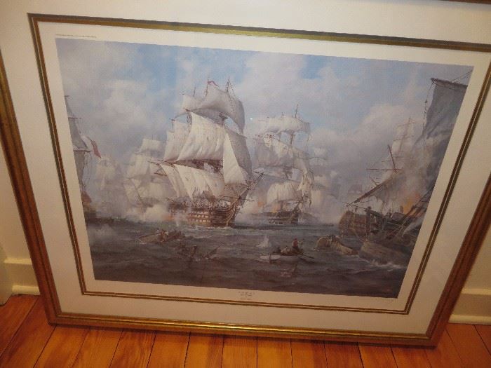 "STORM OF BATTLE"  
CHARLES VICKERY (SIGNED)
