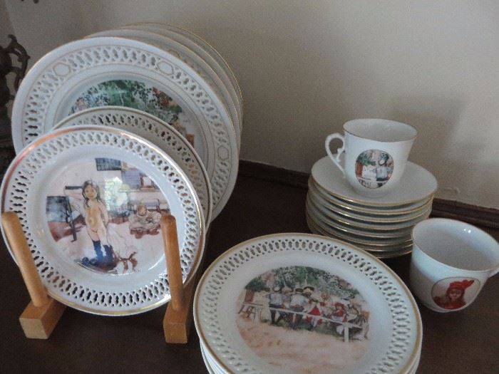 CARL LARSSON PLATE COLLECTION