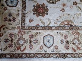 Oriental Weavers 7'10" x 10'10" revival beige rug