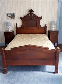 Victorian double bed