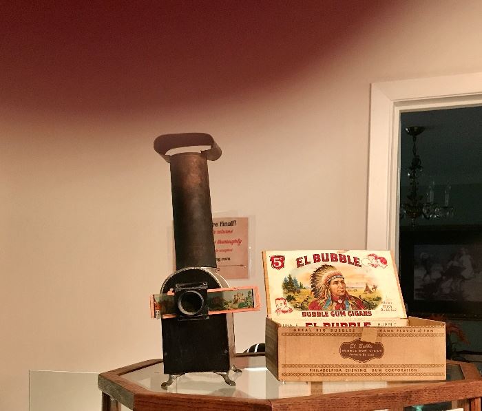 antique Magic Lantern
Bubble Gum Cigar Box