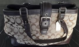 DCK001 Coach #12643 Hamptons Signature Large Carryall Tote