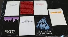 DCK042 Vintage Movie Press Packets Lot #1