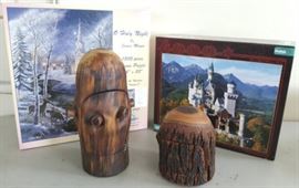 DCK055 1970's Hand Carved Limboxes - Raymond Pelton & More