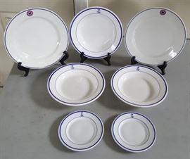 DCK065 Homer Laughlin, Shenango Matson Logo Dinnerware