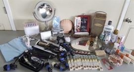 DCK089 Useful Toiletries - Curling Irons, Mirror, First Aid & More