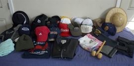 DCK115 Logo Caps, Leather-like Vest, Safari Hat, Acoustar Watch