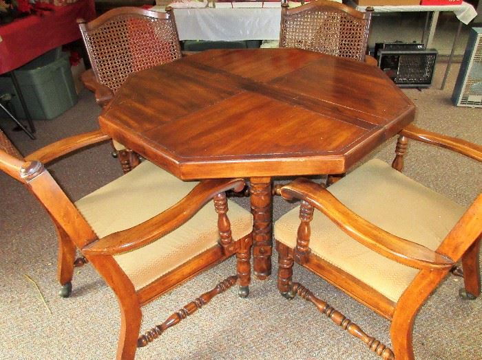 game table & 4 chairs