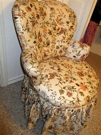 petite chair, perfect for ladies' bedroom