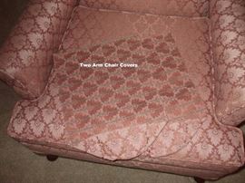 Two Removable Arm Covers