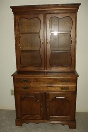 Dining Room Hutch: 68.5" H x 35.5" W x 17" D