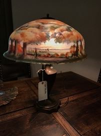 Pairpoint Apple Tree Lamp