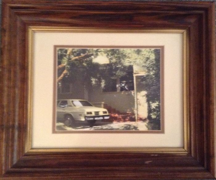 Hand Colored Photograph of Billy's Home by George (photographer) & Mabel (colorist) Thompson December 1989