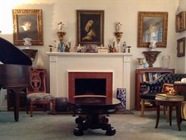 Many Exciting Choices: Chinese Rose Canton Bowl, Gilded Wall Sconces, More