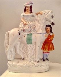 Antique Old Staffordshire Figure