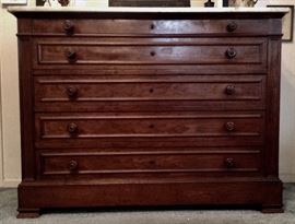 19th Century Chest with secret drawer
