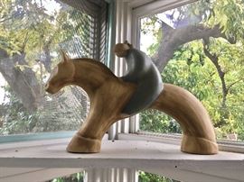 Pottery sculpture by Jack Black, Arizona Navajo artist