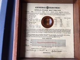 GE Wattmeter manual