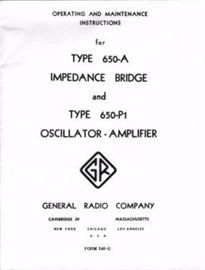 This manual is available online http://www.ietlabs.com/pdf/Manuals/GR/650-A,%20-P1%20Impedance%20Bridge.pdf