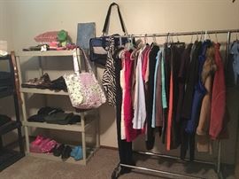 shoes , clothes, bags & purses