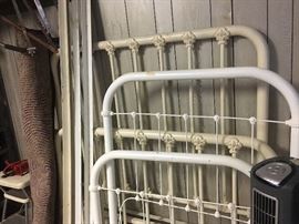 vintage iron bed   LARGE ANTIQUE BED SOLD  STILL HAVE SMALL ONE 