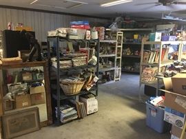 and we are still not done unpacking this garage !!!  more treasure to find    before we open