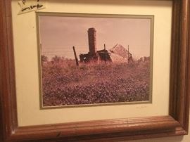 bowden framed photos have several and a receipt 