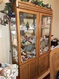 Curio/china cabinet with more collectibles!