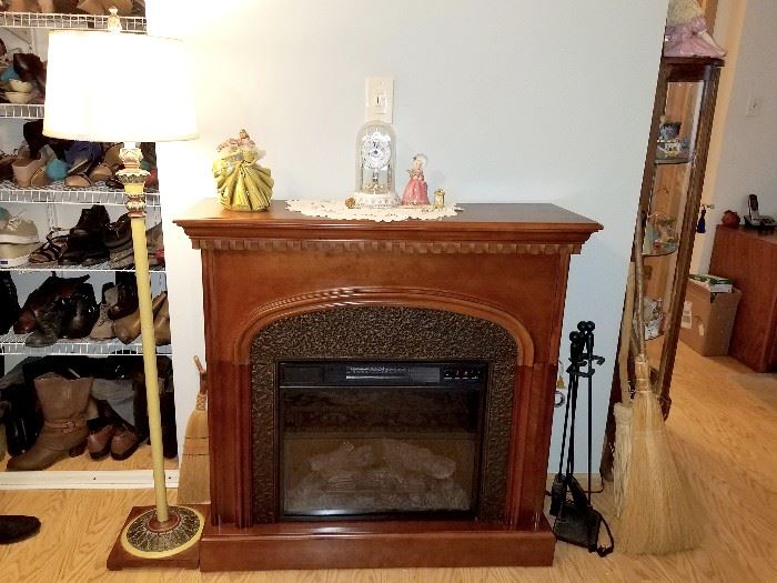 Faux fireplace/heater