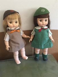 Effanbee Girl Scout dolls