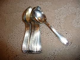 800 STERLING SPOONS