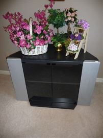 TV STAND, FLORAL