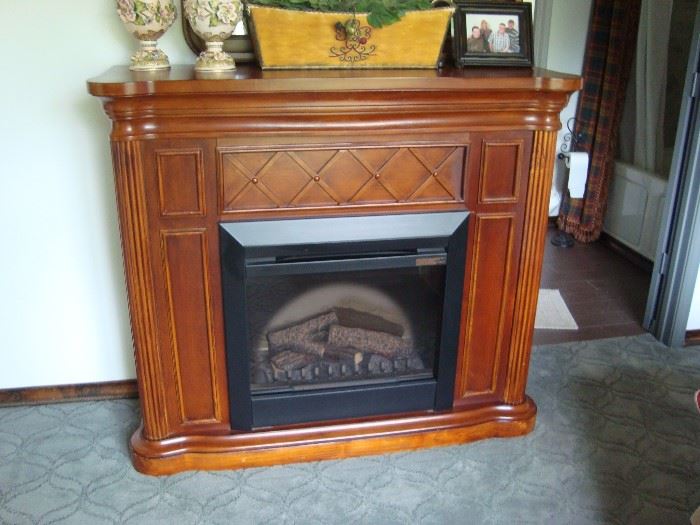Beautiful electric fire place
