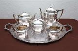 Wilcox International Silver Co. Tea Set