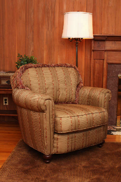 Lee Industries Handcrafted Overstuffed Chair (one of two available)