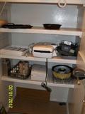 various kitchen appliances