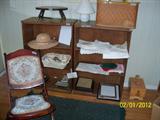 Shelves, rocker and misc