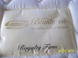 Full size Beauty Rest mattress and boxspring