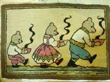 Rag carpet Bears
