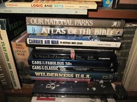 Hardback Books-various topics