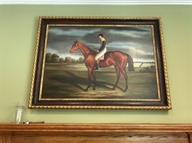 Many Equestrian Paintings