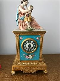 Porcelain Clock
